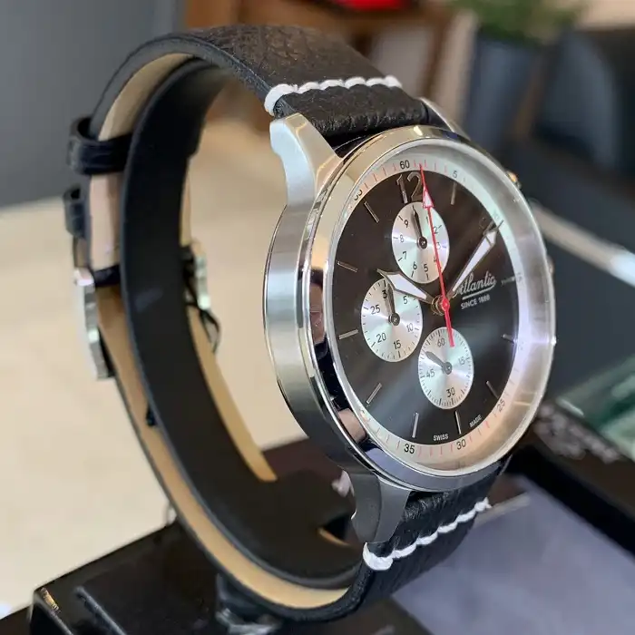 ساعت مچی عقربه‌ای مردانه آتلانتیک مدل AC-68450.41.62