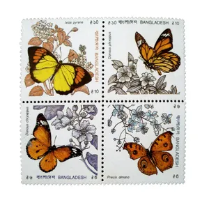 تمبر یادگاری مدل شاپرک کد DS2457 مجموعه 4 عددی