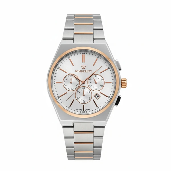 ساعت مچی عقربه‌ای کوارتز زنانه ویمبرلی مدل WB-325G-W