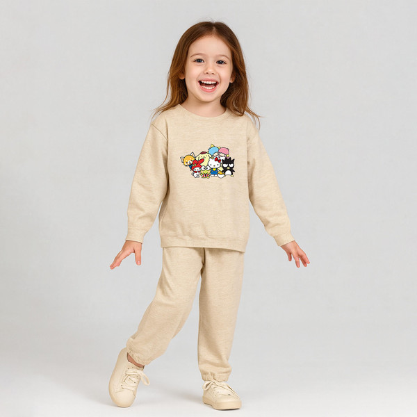 ست تی شرت و شلوار بچگانه نیل کوک مدل Choco-Pine