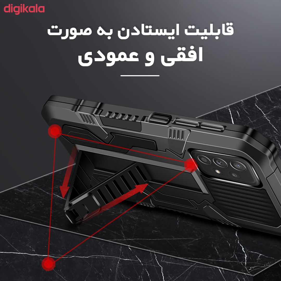 کاور لوکسار مدل kikstand-100 مناسب برای گوشی موبایل سامسونگ Galaxy A32 5G main 1 6