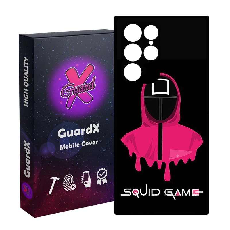 کاور گارد ایکس طرح بازی مرکب مدل Glass10404 مناسب برای گوشی موبایل سامسونگ Galaxy S23 Ultra