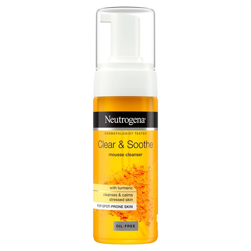 فوم شستشو صورت نوتروژینا مدل Soothing Clear حجم 150 میلی لیتر فوم شستشو صورت نوتروژینا مدل Soothing Clear حجم 150 میلی لیتر