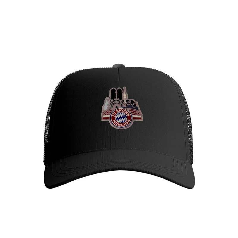 کلاه کپ پاد آفرین مدل فوتبالی بایرن مونیخ کد 646