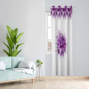 پرده طرح نیلوفر مدل مخمل پانچی کد 1458 z سایز 140x200 سانتی متر