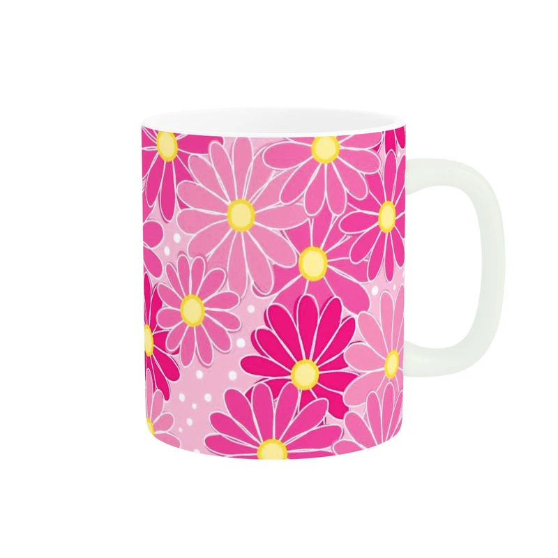 ماگ پاد آفرین مدل گل کد DKC749