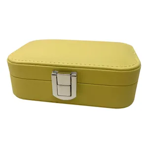 جعبه جواهرات مدل Leather طرح جیبی کد 020