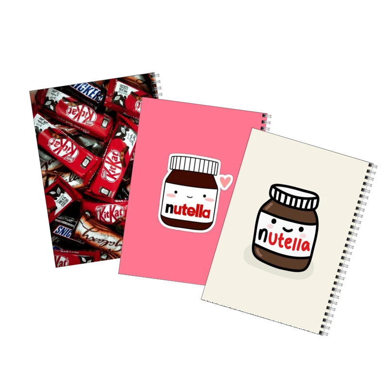 دفتر مشق 50 برگ بامبیلیپ طرح نوتلا کد 45 مجموعه 3 عددی