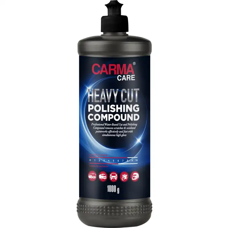 پولیش رنگ بدنه خودرو کارماکر مدل زبر HEAVY CUT وزن 1000 گرم