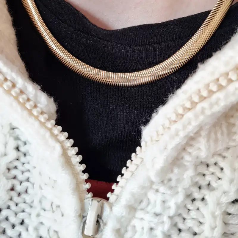 گردنبند زنانه مدل ماری نرم