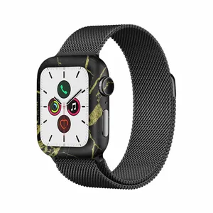  برچسب ماهوت طرح Graphite-Gold-Marble مناسب برای اپل واچ Watch 5 40mm
