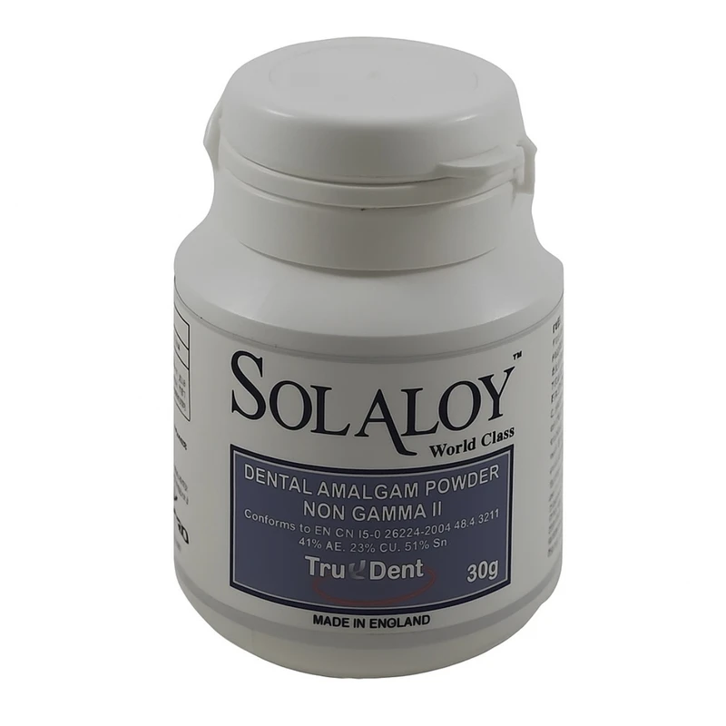 پودر آمالگام دندانپزشکی سولالوی مدل 02 وزن 50 گرم