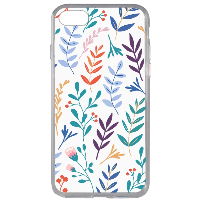 کاور طرح Tiny Leaves مناسب برای گوشی موبایل اپل iPhone 7 / 8 
