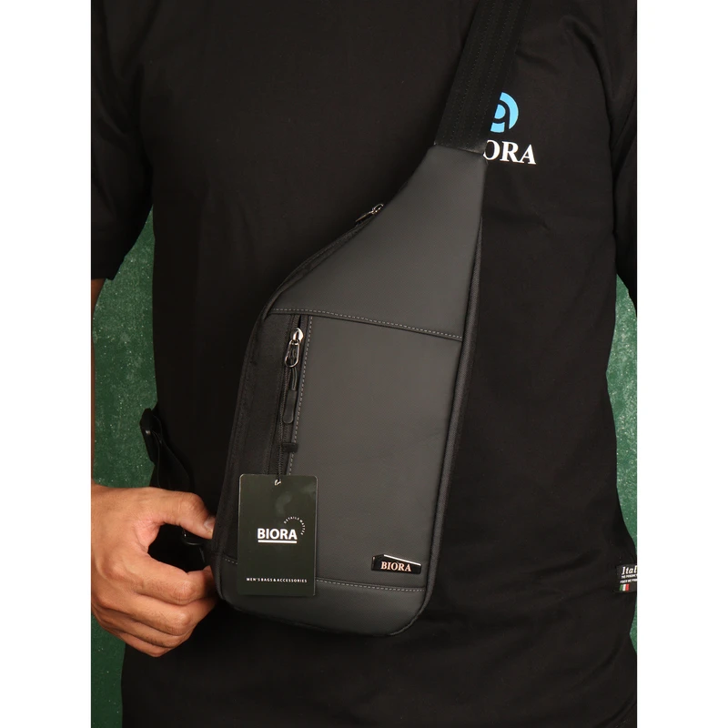 عکس شماره 2 : کیف کراس بادی مردانه مدل sb53 دارای 5 محفظه