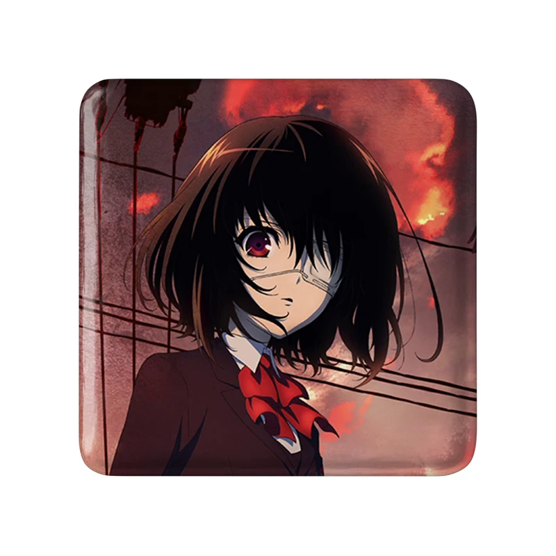 مگنت خندالو طرح میساکی می انیمه دیگری مدل مربعی کد 31999