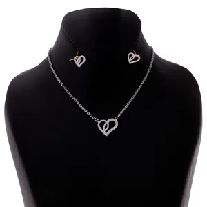 نیم ست زنانه مدل قلب کد tdn382