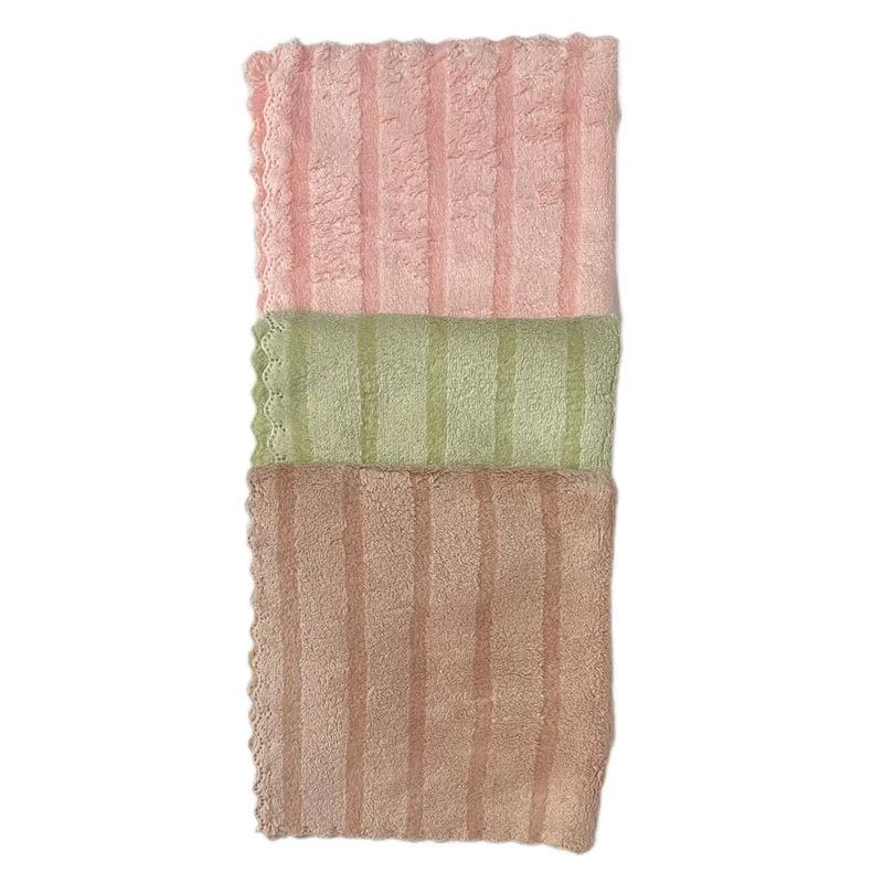 دستمال نظافت آشپزخانه مدل پاستلی 04 مجموعه 3 عددی