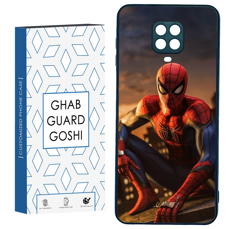 کاور قاب گارد گوشی طرح مرد عنکبوتی کد TPU-284 مناسب برای گوشی موبایل شیائومی Redmi Note 9 pro / Note 9s
