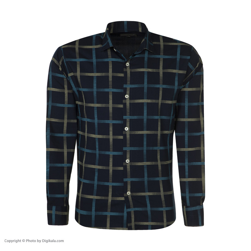 پیراهن آستین بلند مردانه مدل PVLF JYAR YB TOM