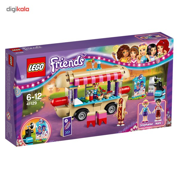 لگو سری Friends مدل Amusement Park Hot Dog Van 41129