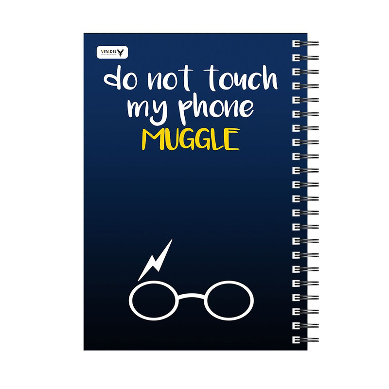 دفتر 120 برگ ویتادل طرح هری پاتر مدل 3