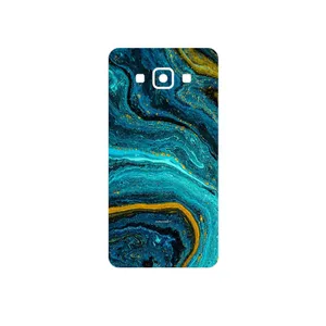 MAHOOT Turquoise marblewith golden streaks Cover Sticker for Samsung Galaxy A5 2015