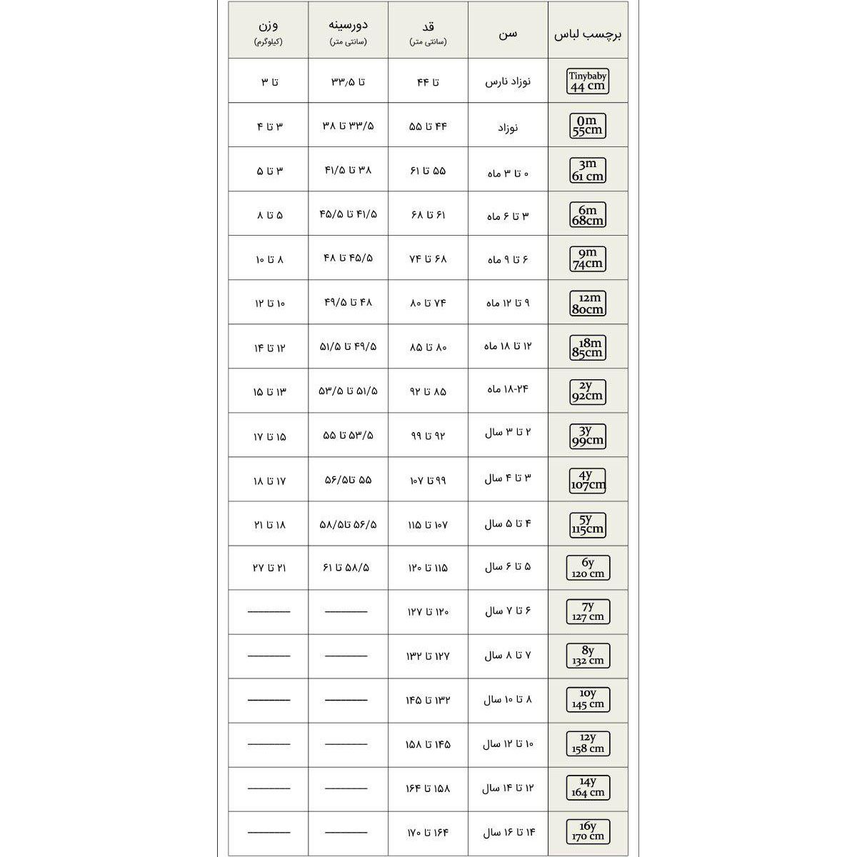 ست 3 تکه لباس دخترانه آدمک مدل 2171180-66 -  - 12