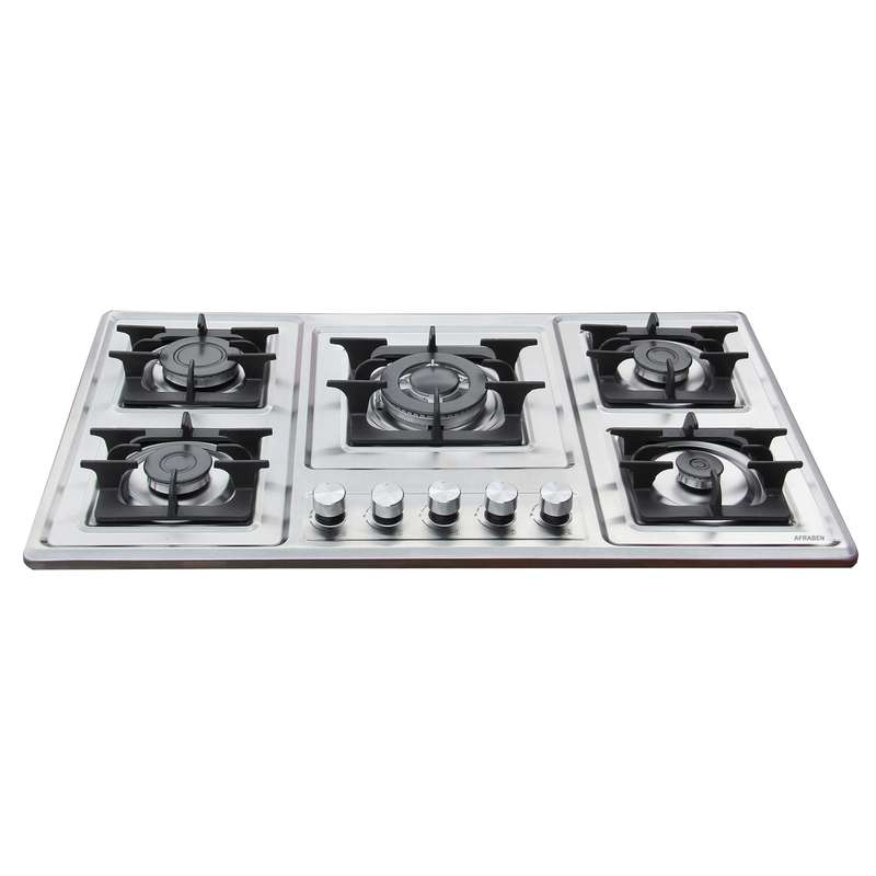 اجاق گاز صفحهای پنج شعله افرابن مدل AN9011 اجاق گاز صفحهای پنج شعله افرابن مدل AN9011