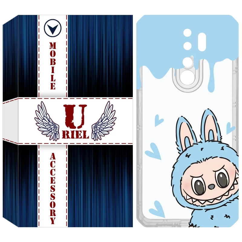 کاور یوریل مدل Clear کد 131 طرح لبوبو مناسب برای گوشی موبایل شیائومی Redmi Note 8 Pro