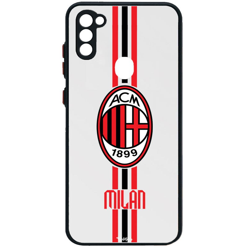 کاور طرح A.C Milan مناسب برای گوشی موبایل سامسونگ Galaxy A11 