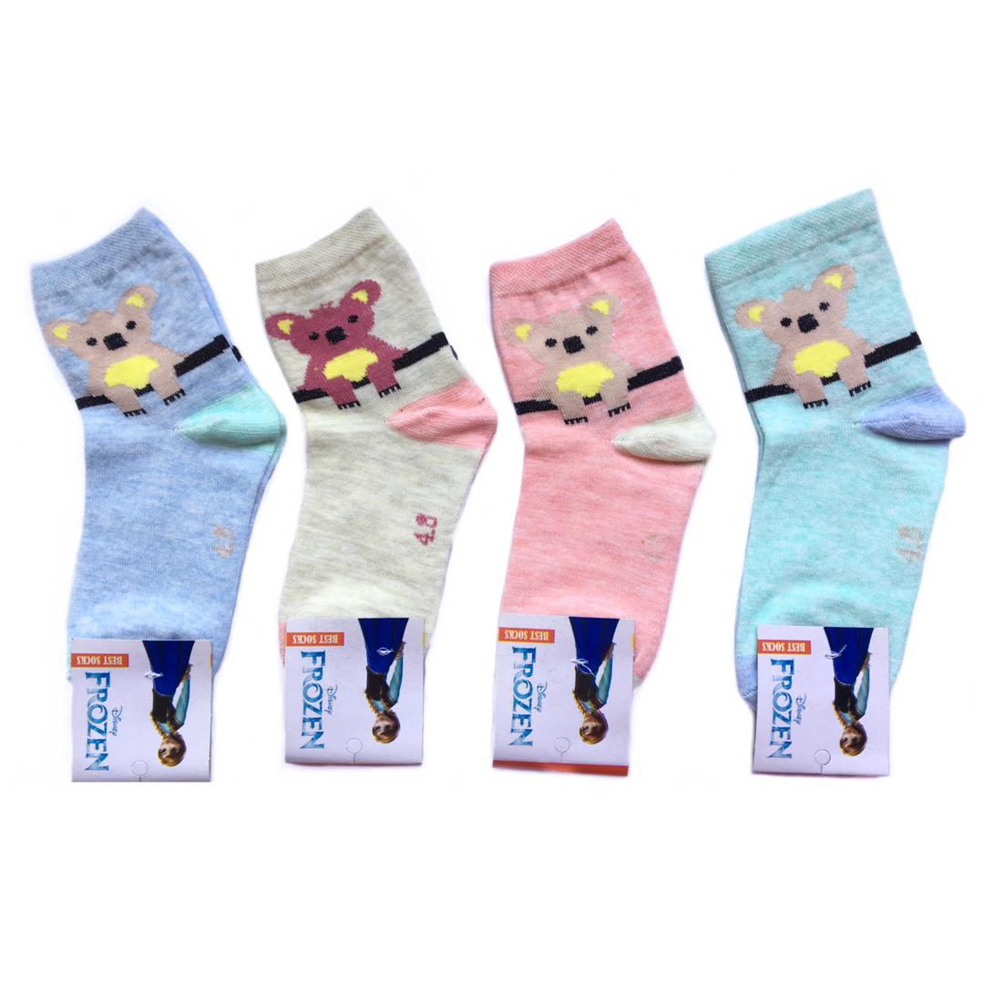 جوراب دخترانه کد 5403909 مجموعه ۴ عددی