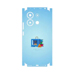MAHOOT 3D Printer-FullSkin Cover Sticker for Xiaomi Redmi Note 13 4G