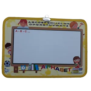 تخته وایت برد آرین نویس طرح a-b-c سایز 24*34 سانتی متر