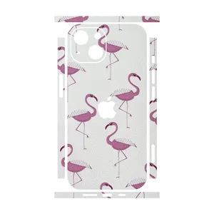 Remax cover sticker Leth model Flamingo design suitable for Apple iPhone 13 mobile phone