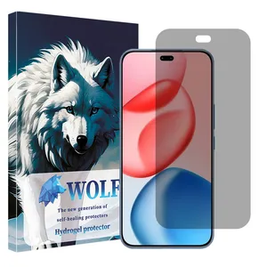 Wolf Tough model privacy screen protector suitable for Honor 400 Pro mobile phone