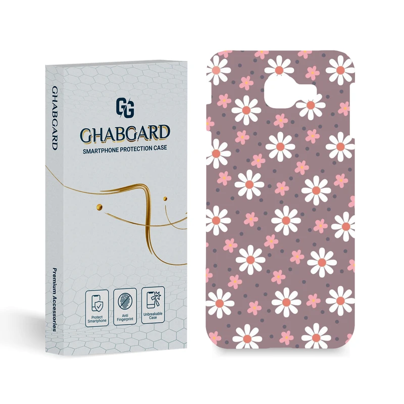 کاور قاب گارد طرح گل مناسب برای گوشی موبایل سامسونگ Galaxy A8 2016