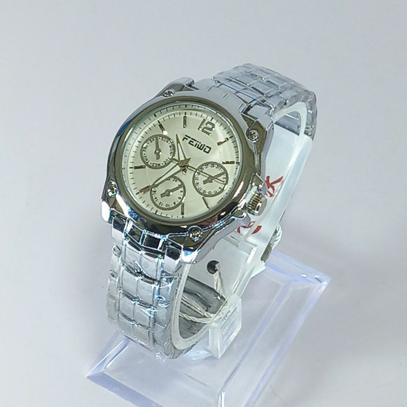 ساعت مچی عقربه‌ای کوارتز زنانه مدل سه موتوره کد 577ws