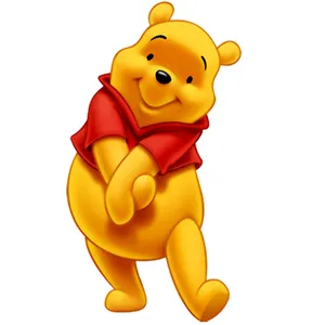 Zhivar Alone Pooh 3D Wall Sticker