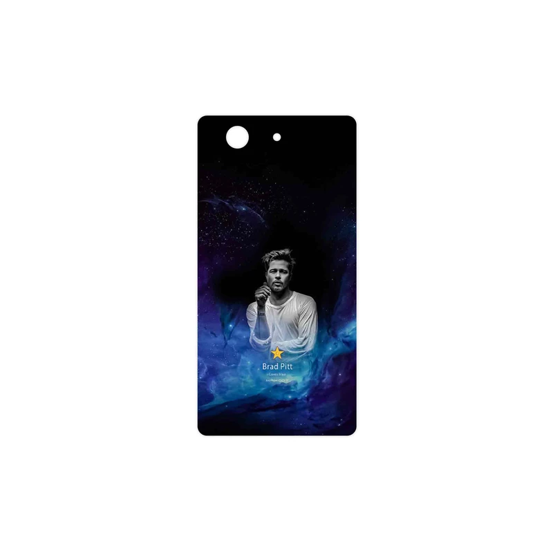 برچسب پوششی ماهوت مدل Brad Pitt مناسب برای گوشی موبایل سونی Xperia Z3 Compact