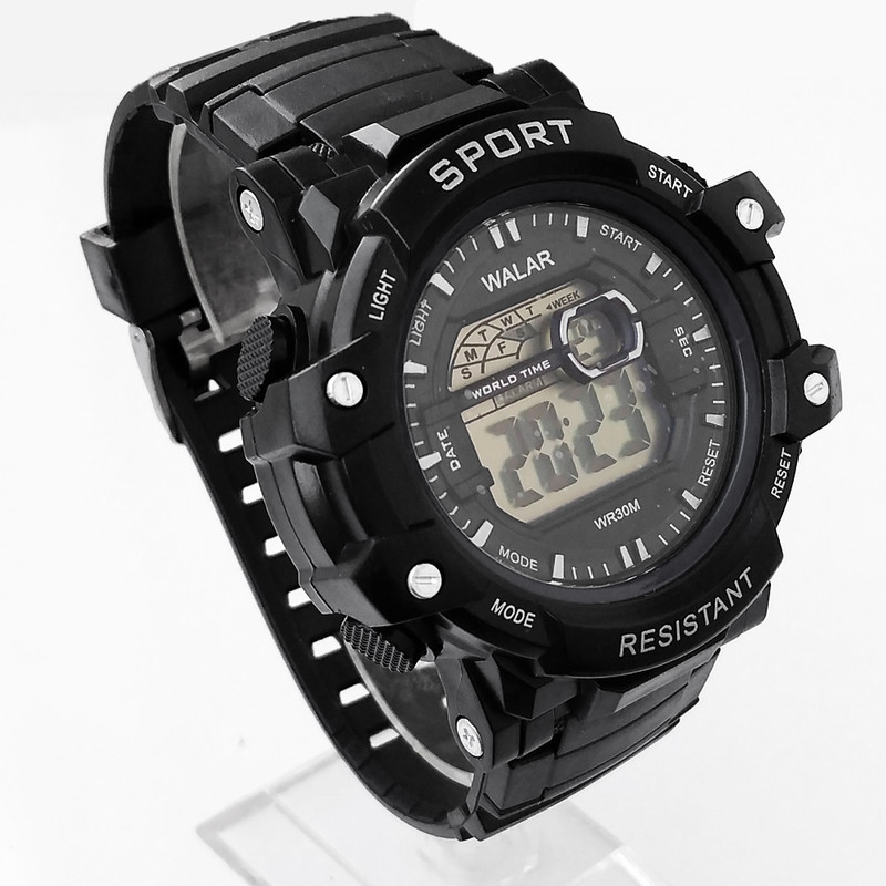 ساعت مچی دیجیتال پسرانه مدل ورزشی ضدآب اسپرتSPORT مچی چراغدار کرنومتردار کد 200.1 ساعت مچی دیجیتال پسرانه مدل ورزشی ضدآب اسپرتSPORT مچی چراغدار کرنومتردار کد 200.1