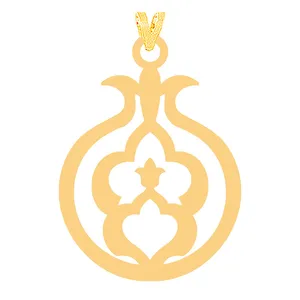 آویز گردنبند طلا 18 عیار زنانه کرابو مدل یلدا Kr31716