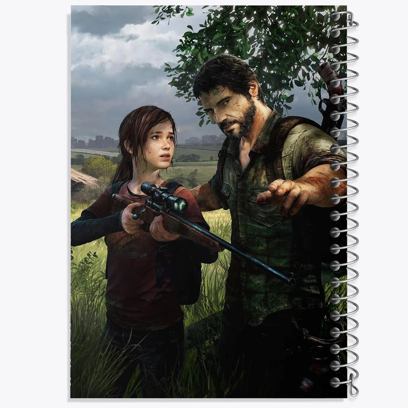 دفتر نقاشی 50 برگ خندالو مدل بازی د لست آف آس The Last Of Us کد 30087