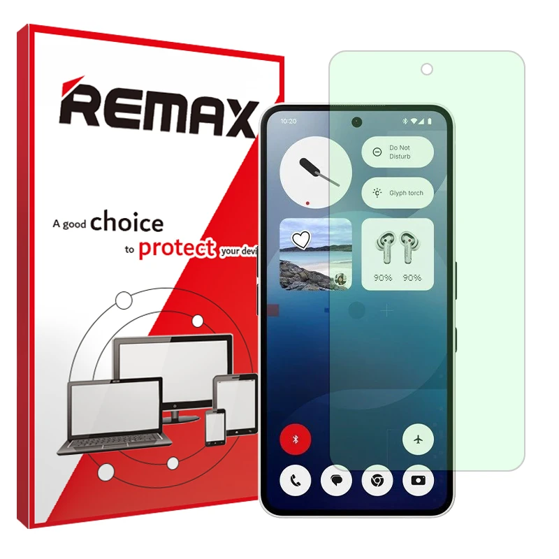 محافظ صفحه نمایش آنتی گرین ریمکس مدل Eye Care مناسب برای گوشی موبایل ناتینگ Phone 3a Pro