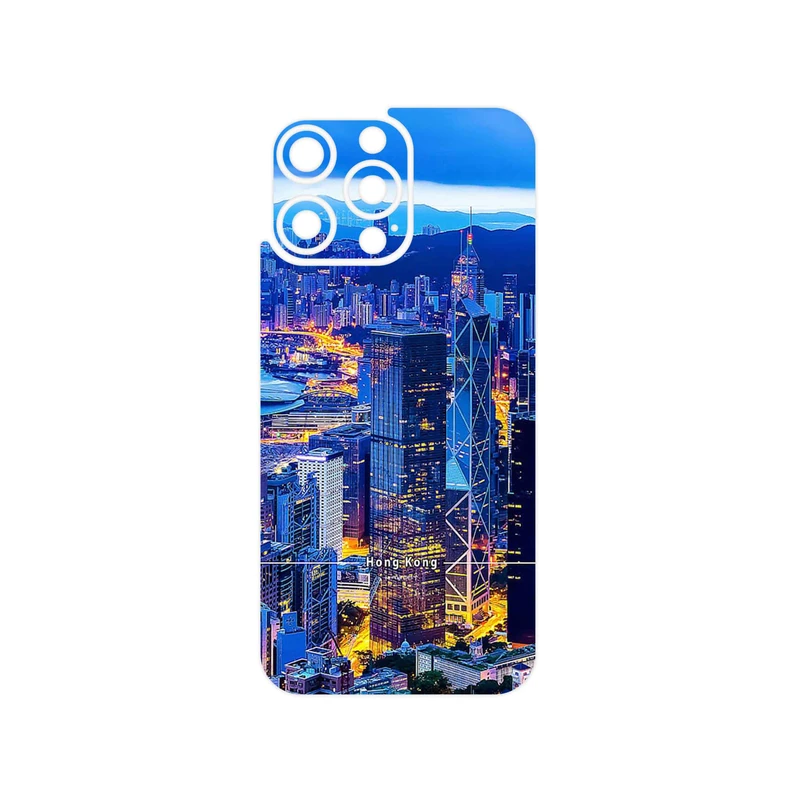 برچسب پوششی ماهوت مدل Hong Kong City مناسب برای گوشی موبایل اپل iPhone 16 Pro Max