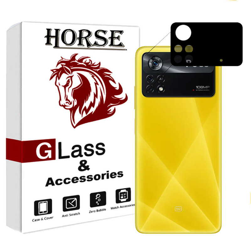 محافظ لنز دوربین هورس مدل 5DLENSHORS مناسب برای گوشی موبایل شیائومی Poco X4 Pro 5G