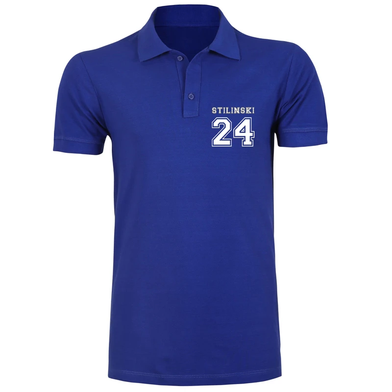 پولوشرت آستین کوتاه مردانه مدل X252 رنگ آبی