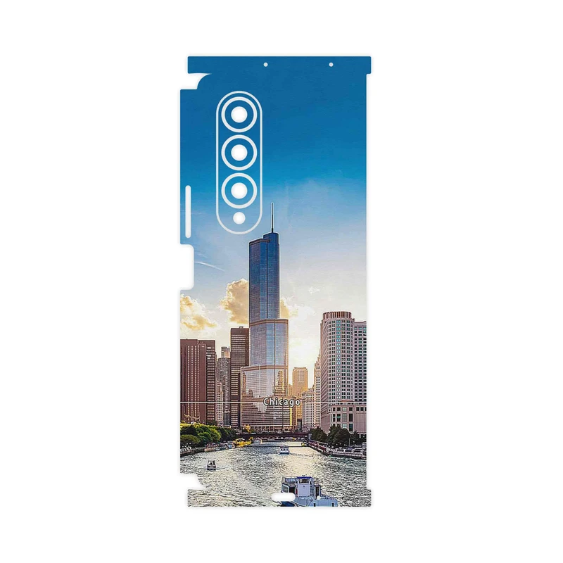 برچسب پوششی ماهوت مدل City of Chicago-FullSkin مناسب برای گوشی موبایل سامسونگ Galaxy Z Fold4