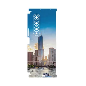 MAHOOT City of Chicago-FullSkin Cover Sticker for Samsung Galaxy Z Fold4
