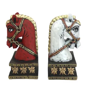 نگهدارنده کتاب مدل اسب مجموعه 2 عددی