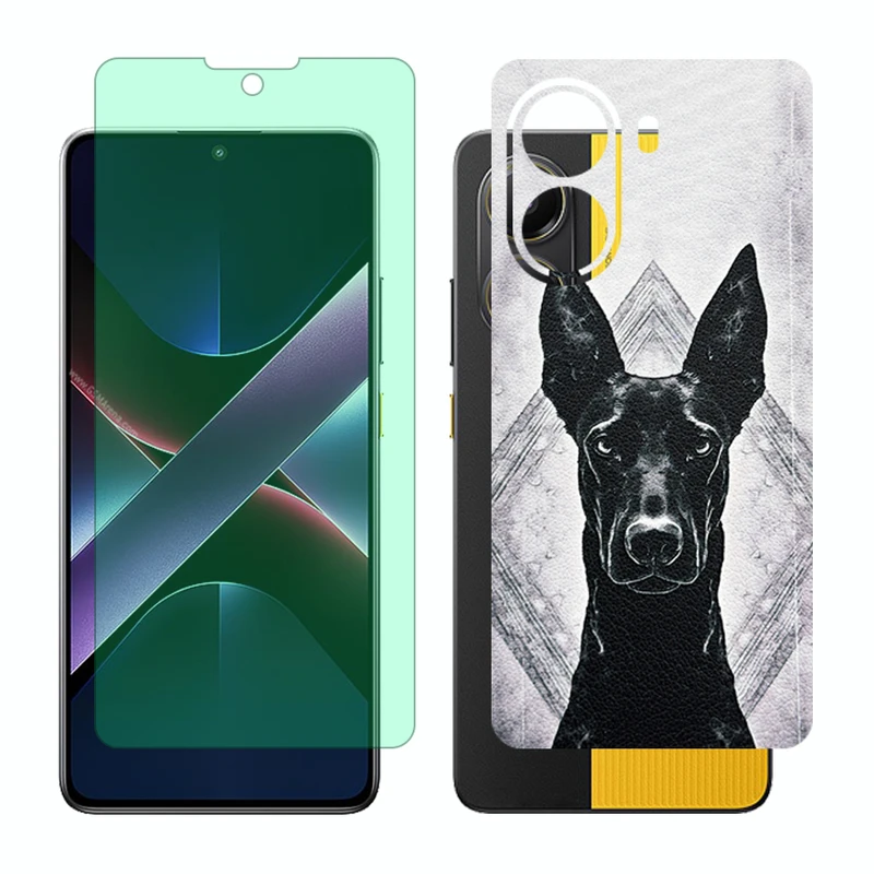 محافظ صفحه نمایش گرین لایت گلس مدل Together مناسب برای گوشی موبایل شیائومی Poco X7 Pro به همراه برچسب پوششی